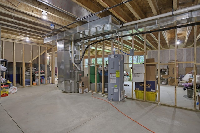 1819 Gloryfield Dr SW, Byron Center, MI 49315 - below grade area featuring water heater and heating unit