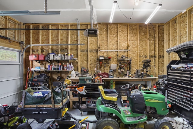 1819 Gloryfield Dr SW, Byron Center, MI 49315 - garage with a garage door opener
