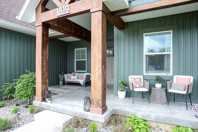 1819 Gloryfield Dr SW, Byron Center, MI 49315 - view of patio with an outdoor living space