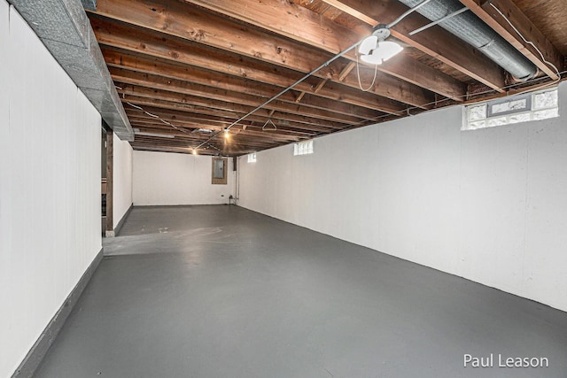 1043 Eastern Ave NE, Grand Rapids, MI 49503 - basement with electric panel