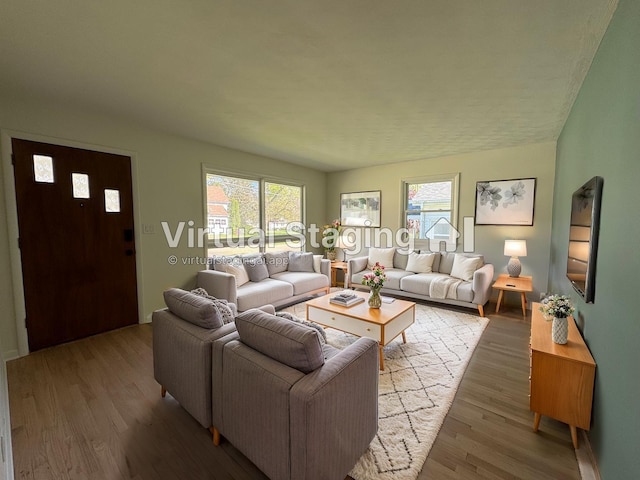 1043 Eastern Ave NE, Grand Rapids, MI 49503 - living area with wood finished floors