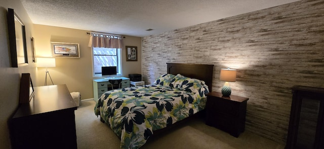 4447 Deer Creek Dr, Norton Shores, MI 49441 - bedroom with carpet flooring and a textured ceiling