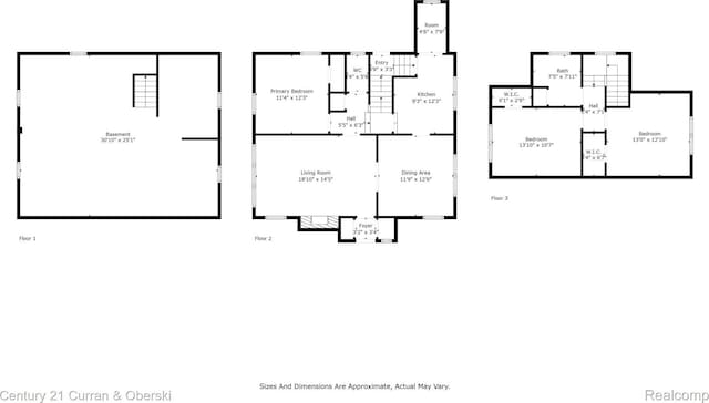 34642 Elm St, Wayne, MI 48184 - view of property floor plan