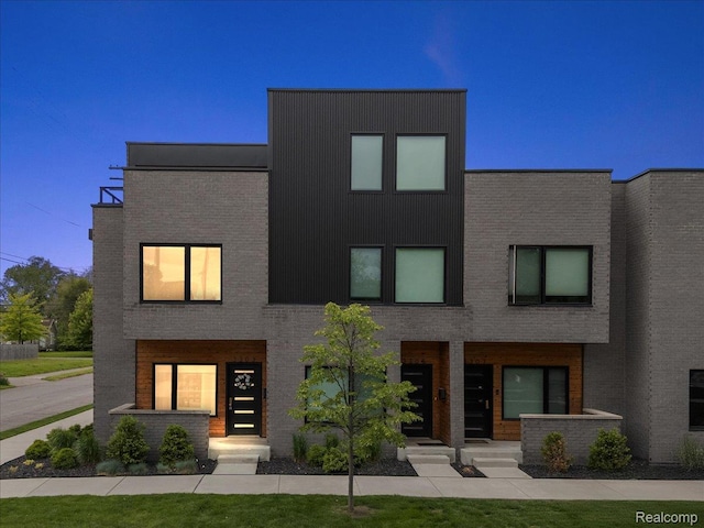 3303 Cochrane, Detroit, MI 48208 - contemporary home with brick siding