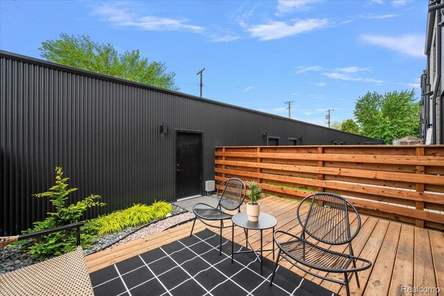 3303 Cochrane, Detroit, MI 48208 - view of deck
