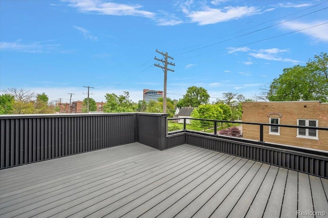3303 Cochrane, Detroit, MI 48208 - view of deck