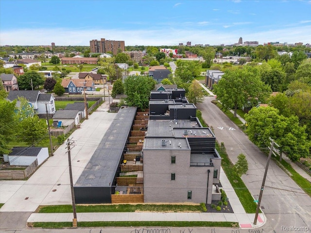 3303 Cochrane, Detroit, MI 48208 - drone / aerial view