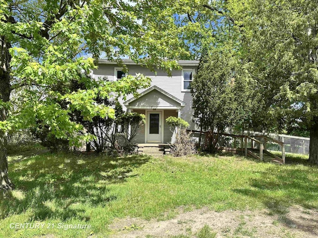 5207 S Whiteville Rd, Mount Pleasant, MI 48858 - view of front of house