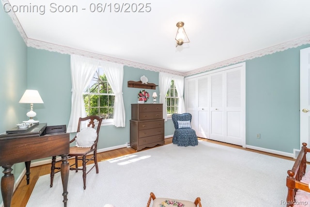 18410 Fermanagh Ct, Northville, MI 48168 - office space with wood finished floors and plenty of natural light