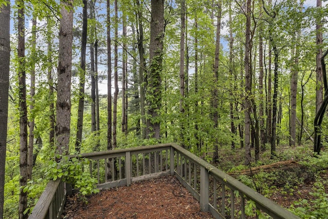 1094 Lake Marie Dr, Horton, MI 49246 - view of wooden deck