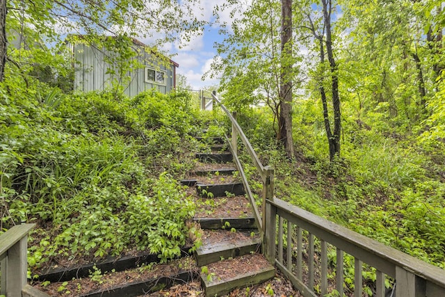 1094 Lake Marie Dr, Horton, MI 49246 - view of stairs
