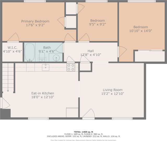 1094 Lake Marie Dr, Horton, MI 49246 - property floor plan