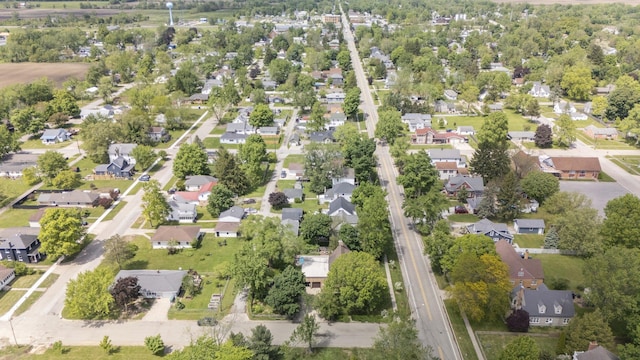 616 S Elm St, Three Oaks, MI 49128 - aerial view of property's location with nearby suburban area