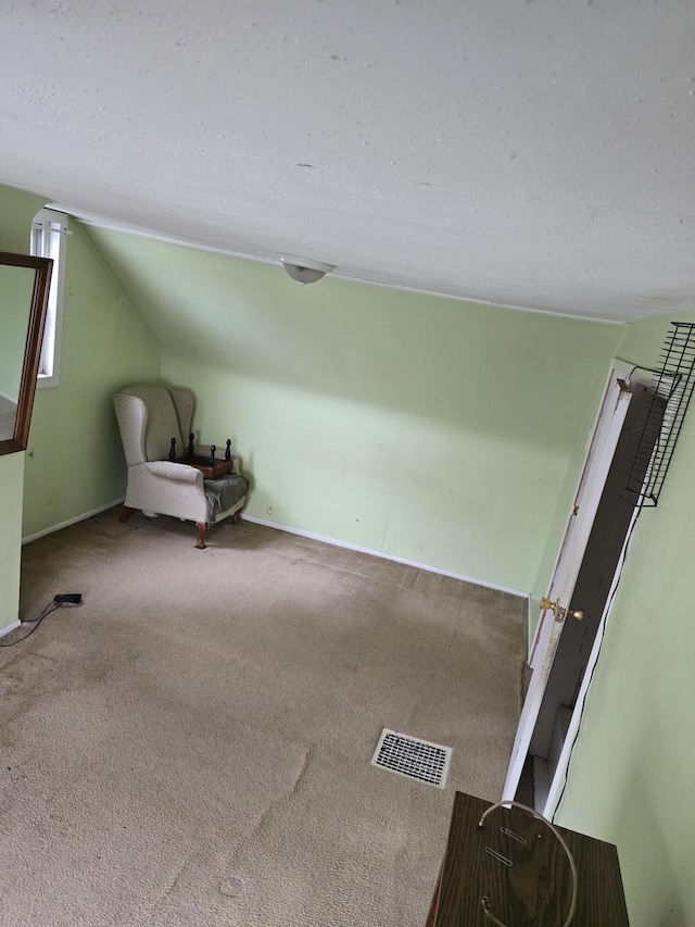 15495 Chelsea, Redford, MI 48239 - additional living space featuring carpet, a textured ceiling, and baseboards