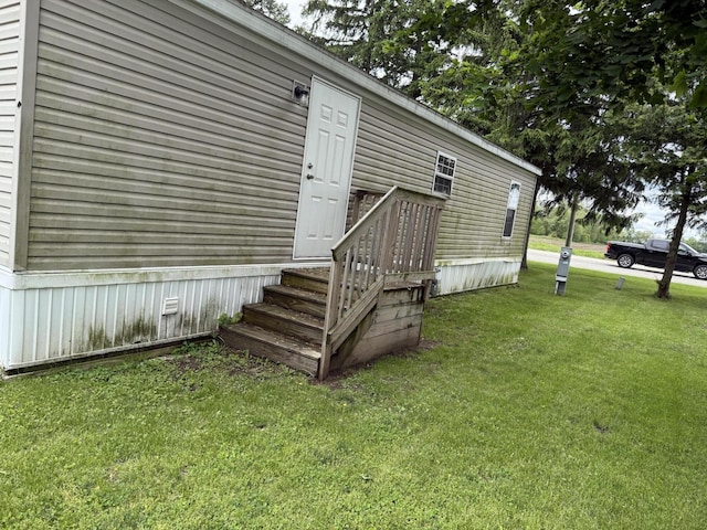 501 N US-131 Hwy # 17, White Pigeon, MI 49099 - entrance to property featuring a lawn