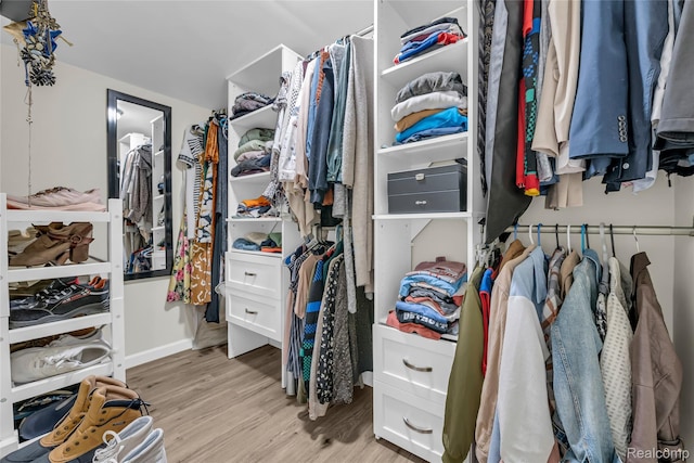 1104 James K Blvd, Pontiac, MI 48341 - spacious closet with wood finished floors