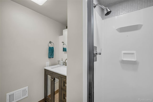 1104 James K Blvd, Pontiac, MI 48341 - bathroom featuring vanity and a shower