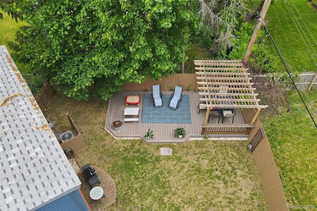 1104 James K Blvd, Pontiac, MI 48341 - drone / aerial view