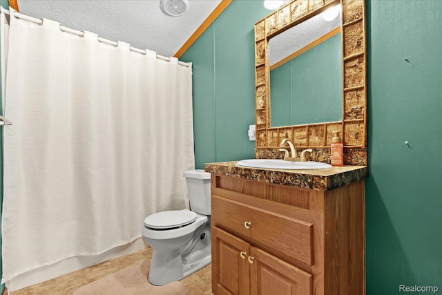 4813 Othello Ln, Northville, MI 48167 - bathroom featuring vanity, toilet, and tile patterned flooring