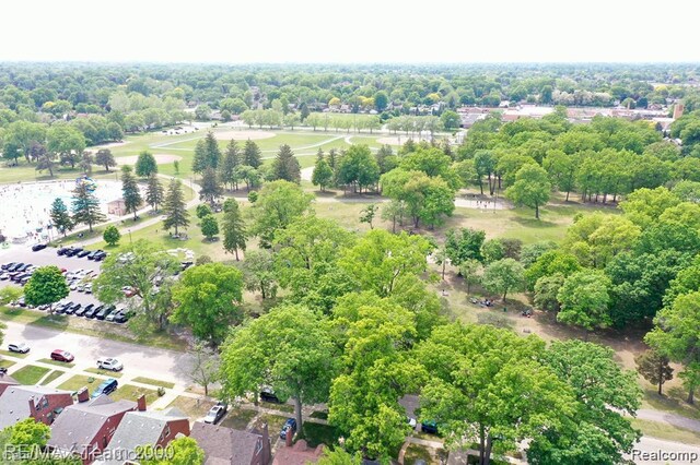 1042 Drexel St, Dearborn, MI 48128 - aerial view of a tree filled landscape