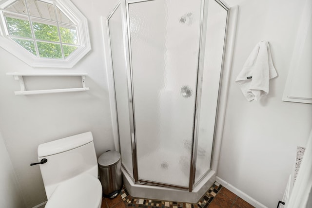 21922 Lake St, Cassopolis, MI 49031 - full bath featuring a stall shower and toilet