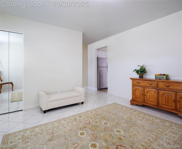 33532 Regal, Fraser, MI 48026 - living area with light tile patterned flooring and baseboards