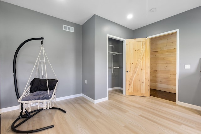17495 Bison Trl, White Pigeon, MI 49099 - living area with light wood finished floors and baseboards