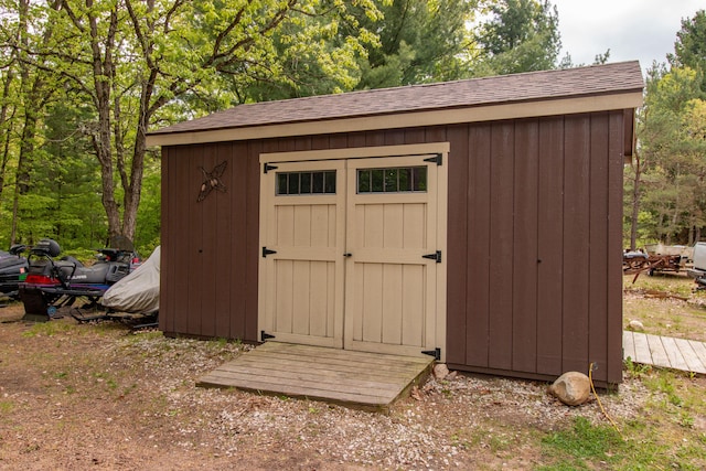 6210 W Monroe Rd, Hesperia, MI 49421 - view of shed