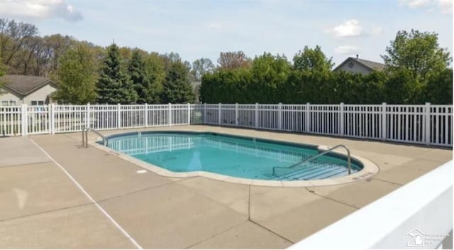 36111 Traditions Dr, Westland, MI 48185 - view of pool with a patio