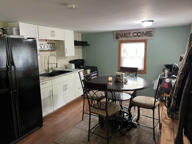 8953 18th Ave, Bitely, MI 49309 - dining room with dark wood-type flooring