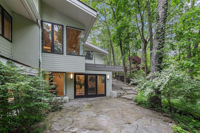 202 Orchard Hills Dr, Ann Arbor, MI 48104 - view of patio with french doors