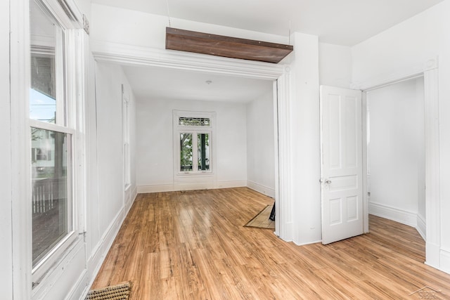 1508 Mckinley St, Bay City, MI 48708 - spare room with light wood-style floors and baseboards