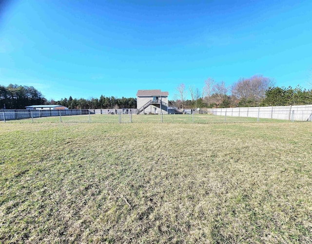 6039 W Morris Lake Rd, Mears, MI 49436 - view of yard