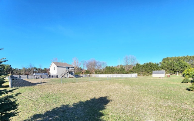 6039 W Morris Lake Rd, Mears, MI 49436 - view of yard