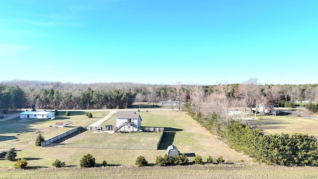 6039 W Morris Lake Rd, Mears, MI 49436 - overview of rural landscape featuring a forest