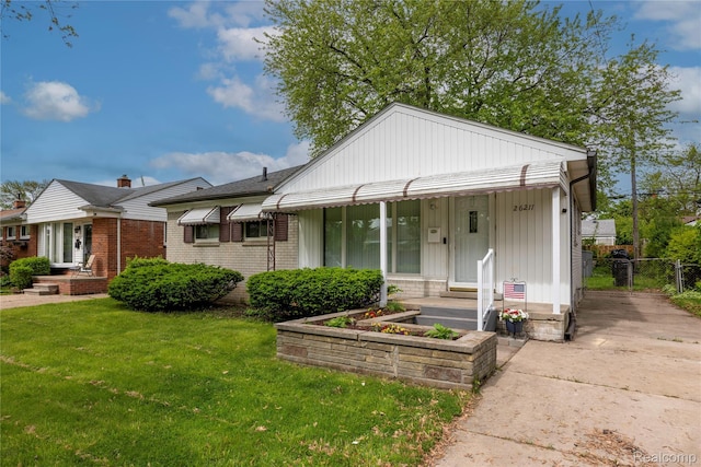 26211 Linwood St, Roseville, MI 48066 - bungalow with brick siding and covered porch