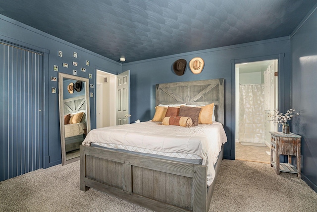 720 Riverside Dr, Constantine, MI 49042 - bedroom with carpet and ensuite bathroom