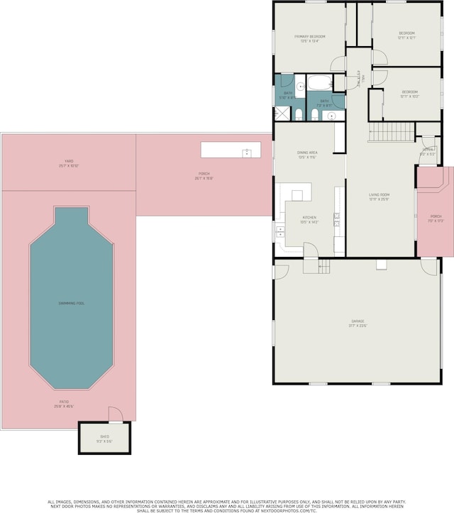 720 Riverside Dr, Constantine, MI 49042 - floor plan / room layout