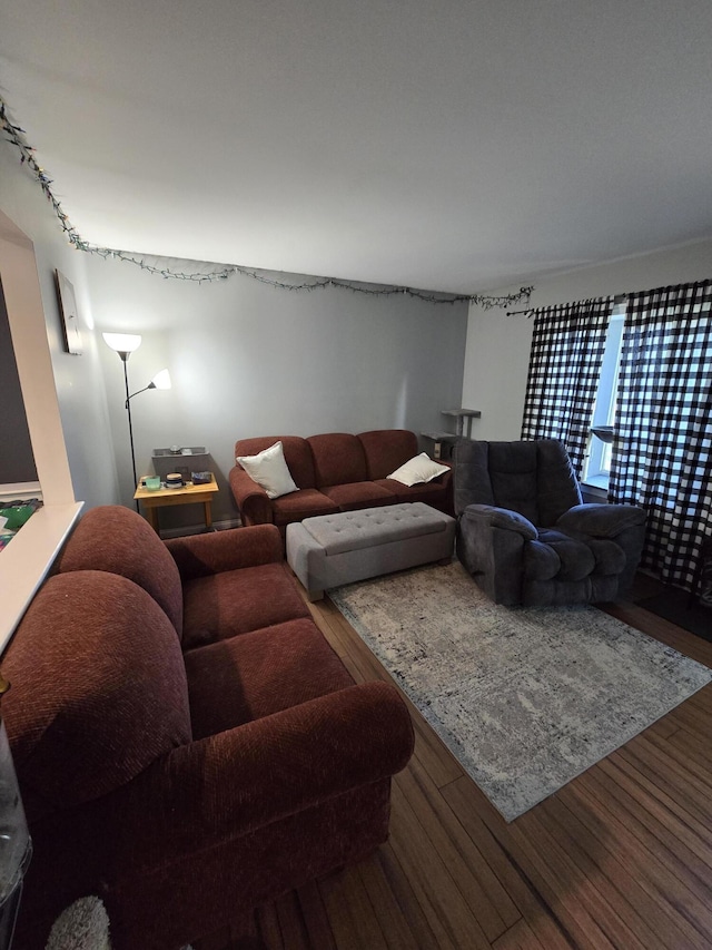 5966 Engleman Ave, Warren, MI 48091 - living area with wood finished floors