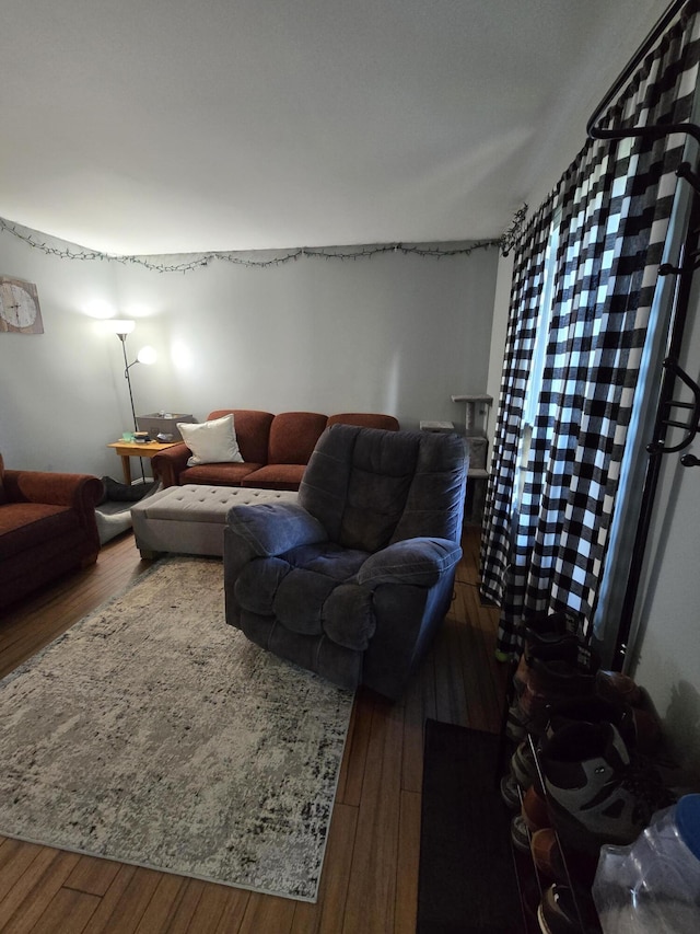 5966 Engleman Ave, Warren, MI 48091 - living area with wood-type flooring