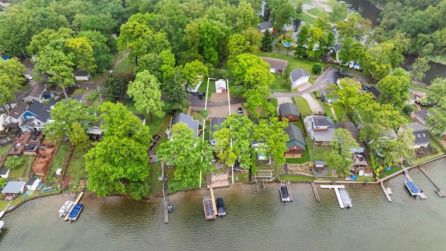 1548 Indian Trl, Pleasant Lake, MI 49272 - view of property location with nearby suburban area and a large body of water