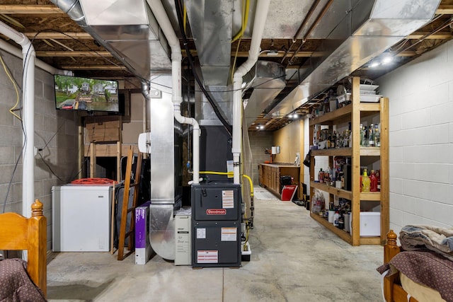 1548 Indian Trl, Pleasant Lake, MI 49272 - view of unfinished below grade area