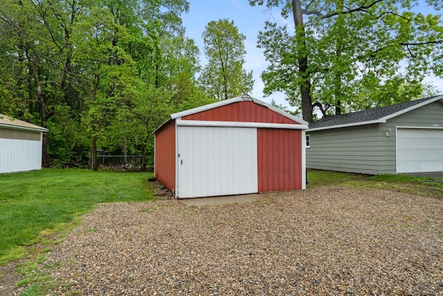 1548 Indian Trl, Pleasant Lake, MI 49272 - view of outbuilding