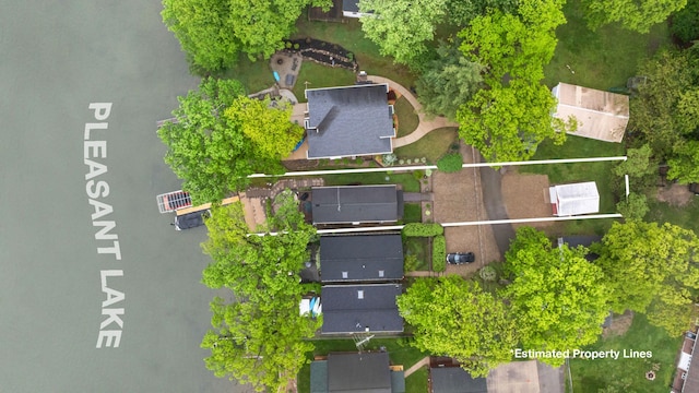 1548 Indian Trl, Pleasant Lake, MI 49272 - drone / aerial view