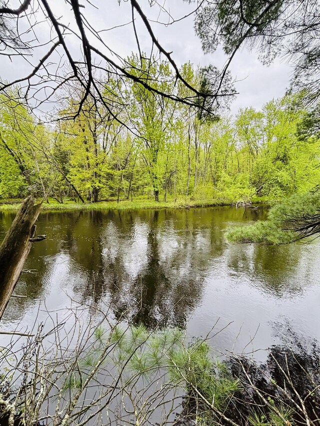 4375 W Haskell Lake Rd, Harrison, MI 48625 - water view with a forest