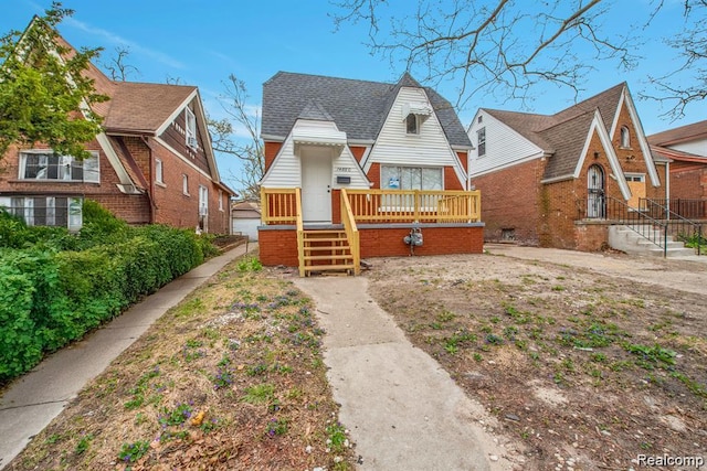 14850 Ilene St, Detroit, MI 48238 - view of front facade with brick siding