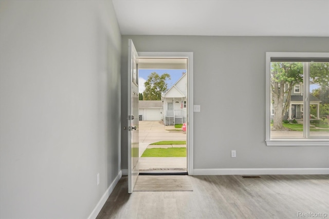 1759 2nd St, Taylor, MI 48192 - entryway featuring wood finished floors and baseboards