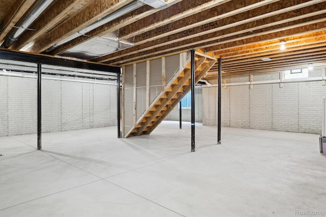 1759 2nd St, Taylor, MI 48192 - basement with stairway