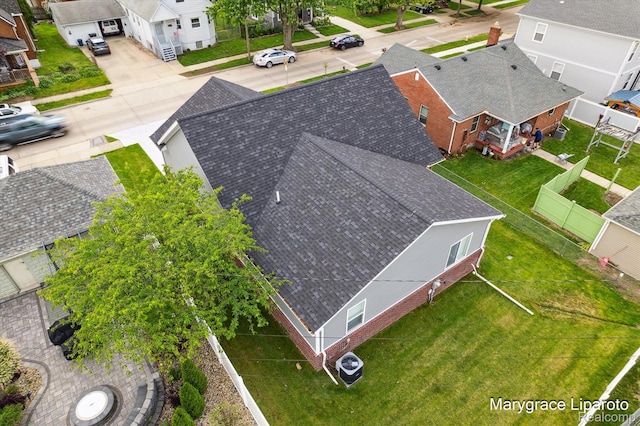 1759 2nd St, Taylor, MI 48192 - aerial view of residential area