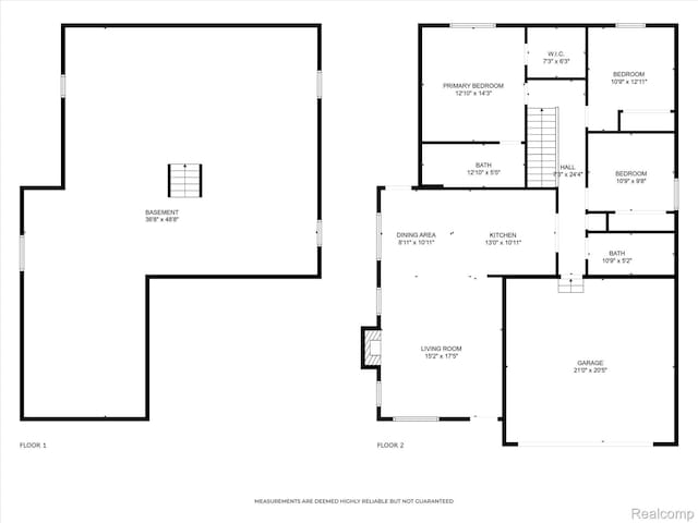 1759 2nd St, Taylor, MI 48192 - home floor plan